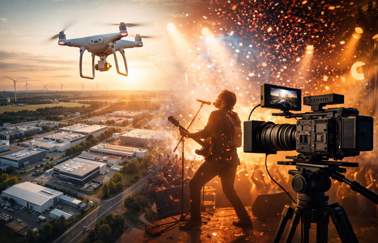 Drohnenaufnahmen und Eventvideo Produktion Drohnenaufnahme Veranstaltung und Eventvideo Filmproduktion