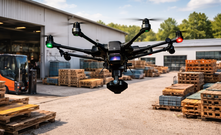 Drohnenaufnahmen Filmproduktion Drohnenaufnahme Firmengelände Filmproduktion Heilbronn